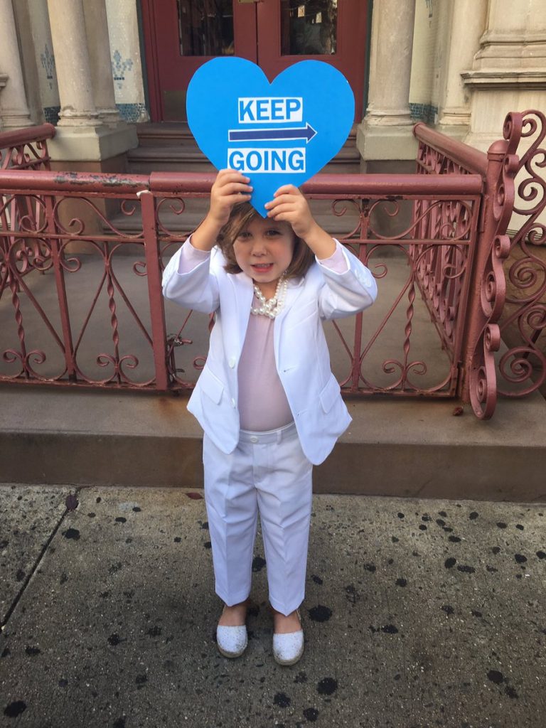 Empowering girl Halloween costumes based on real life heroes: Hillary Clinton via cool dad Greg Hale