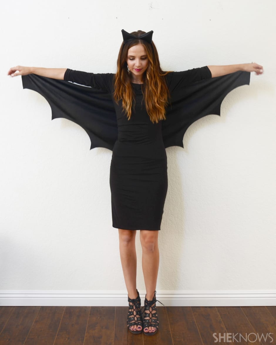 Last-minute Halloween costumes for moms: a Bat at She Knows