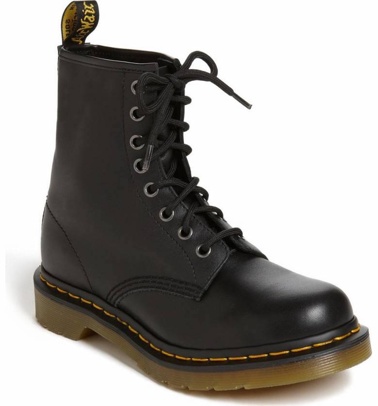 Must-have 90s-style wardrobe items: Dr. Martens, obviously