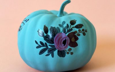 8 awesome ways to decorate a teal pumpkin for Halloween.