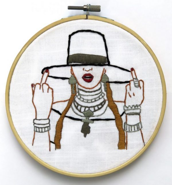 Beyonce Slay DIY embroidery kit from Create the Culture: Cool gifts under $15