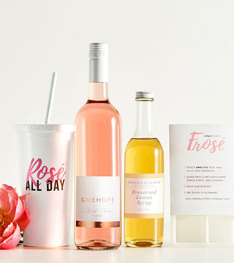 Frosé all day gift box: A self-care gift that gives back to women with ovarian cancer