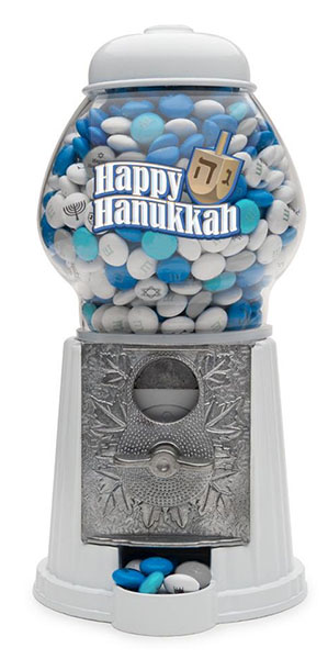 Cool Hanukkah gifts: M&M dispenser!