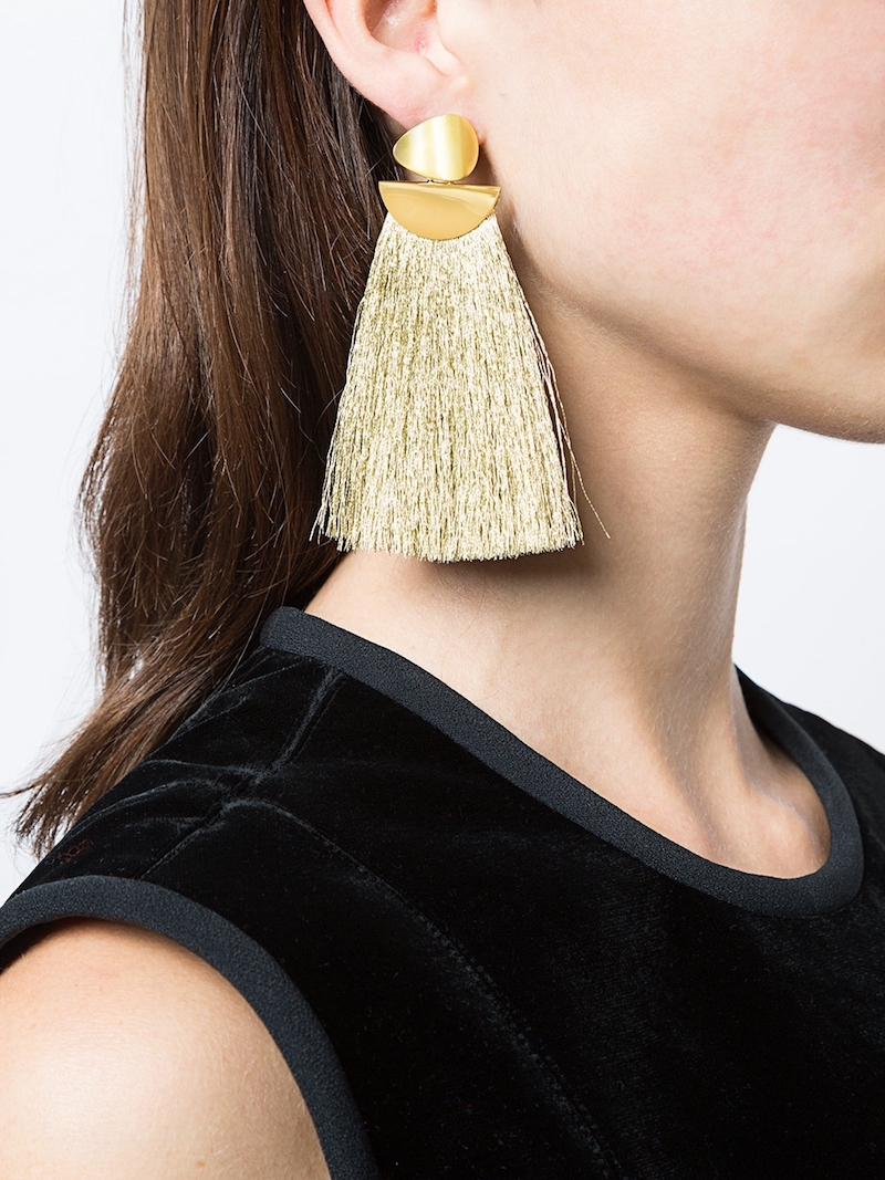 Lizzie Fortunado Tassel Earrings at Kirna Zabete: Cool Glam Gifts for your female BFF