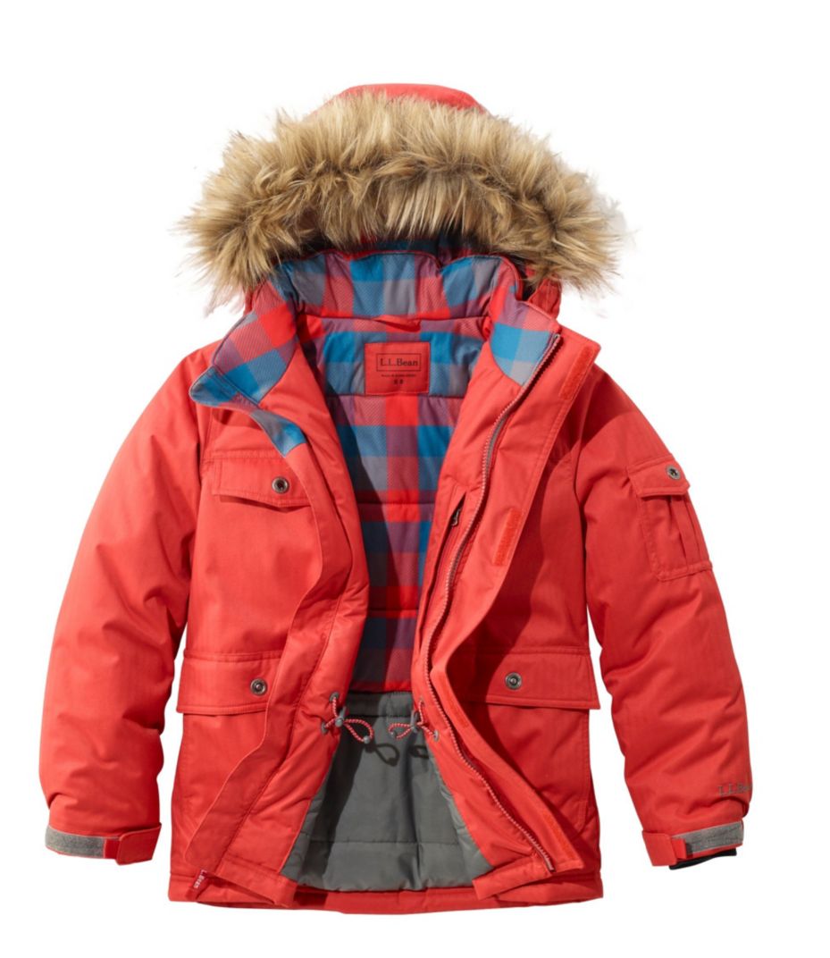 ll bean girls winter jackets