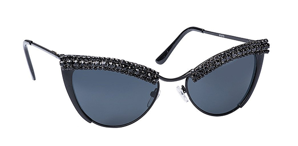 Rhinestone cat's eye sunglasses from a cool indie company: Glam gifts for your female BFF