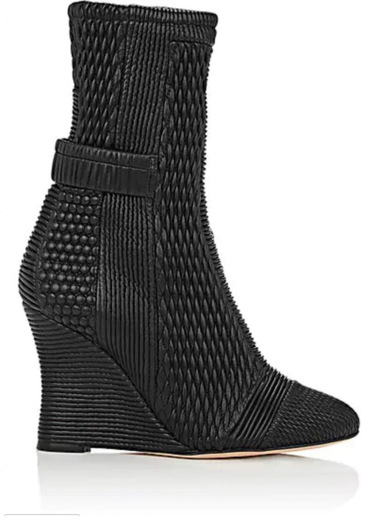 Achima di Ballin quilted leather boots on sale at Barney's. Ooh.