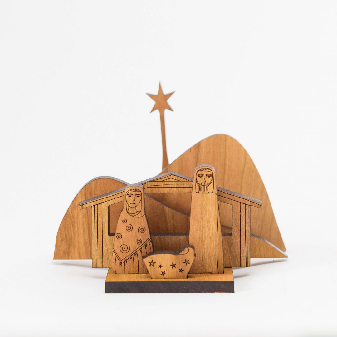 8 Of The Coolest Modern Nativity Sets For Your 21st Century Mantel