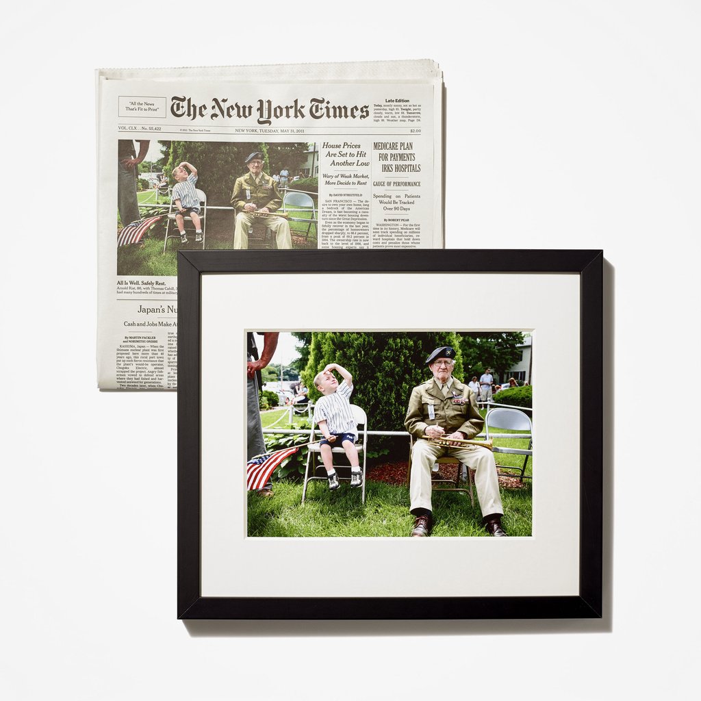 Get a reprint of any favorite photo from the NY Times archives. Whoa! : Coolest Men's Gifts | 2017 Holiday Gift Guide 