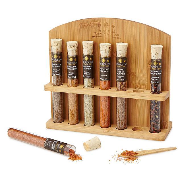 Coolest Men's Gifts: Gourmet Chili Sea Salt Gift Set | 2017 Holiday Gift Guide 