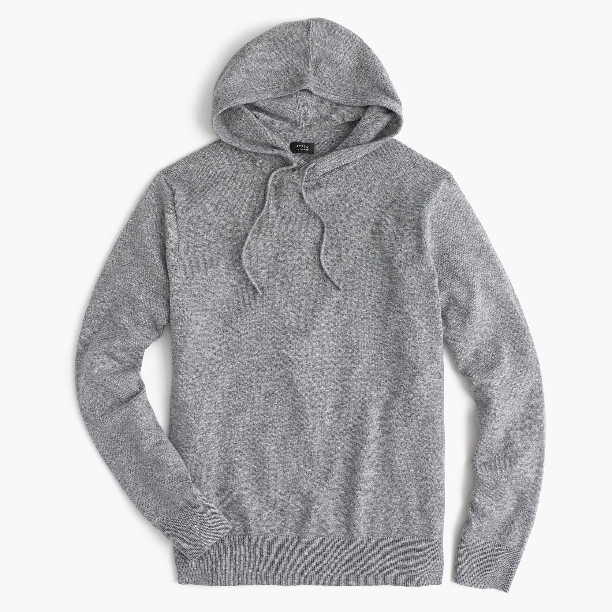Gorgeous soft cashmere-cotton men's hoodie from JCrew | Coolest Men's Gifts | 2017 Holiday Gift Guide 