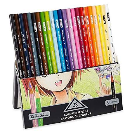 Set of Manga colored pencils from Prismacolor | The coolest gifts of the year for tweens and teens