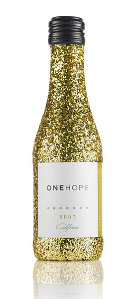 Cool holiday gifts for your glam BFF: 12-bottle mini sparkling Brut case from ONE HOPE wines