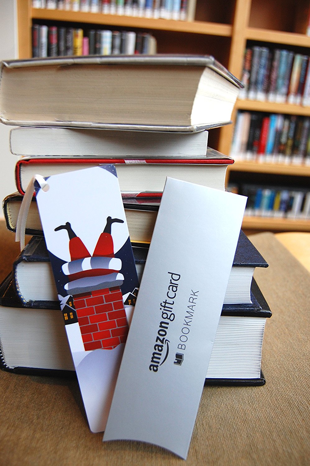 How to make gift cards more special: Order an Amazon gift card as a bookmark!