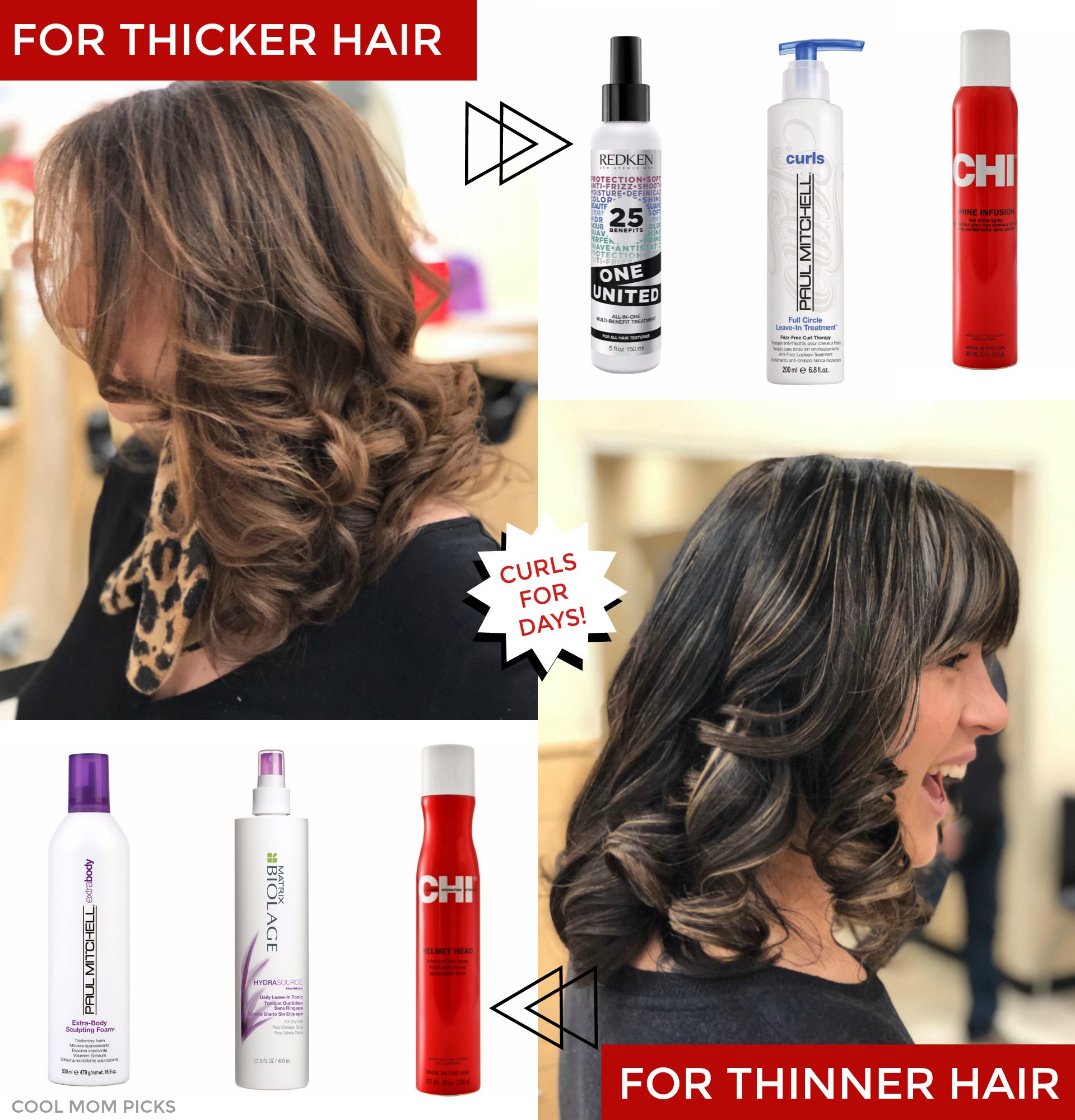 The best products to help keep your curls, whether you have thick or thinner hair | Cool Mom Picks