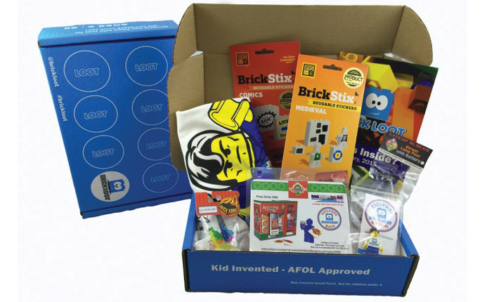 BrickLoot subscription box for LEGO fans of all ages