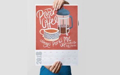 12 of the very best printable calendars we hope are as inspiring as 2018 will be.