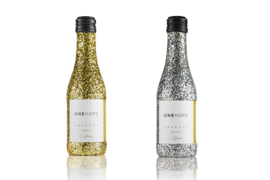 This glittery bubbly lets you start the new year off by giving back.