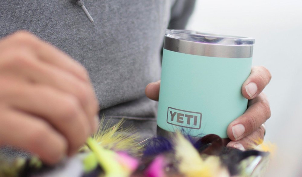 Practical holiday gifts for teachers: An insulated Yeti mug with a Starbucks gift card. Yum.