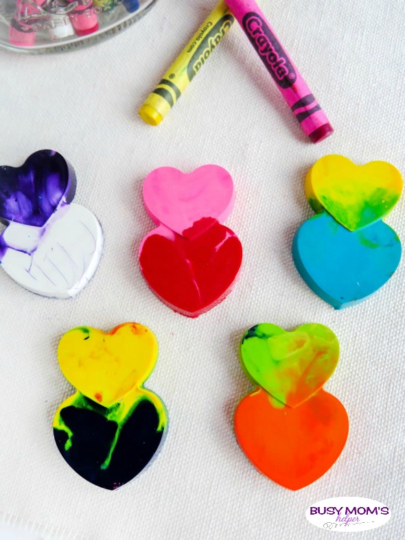 BFF-worthy Valentine's crafts for kids: crayon | Busy Mom's Helper 