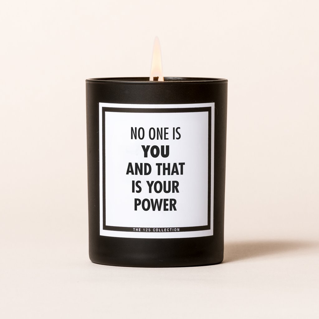 Favorite things gift box idea | a favorite candle, such as this one from The 125 Collection