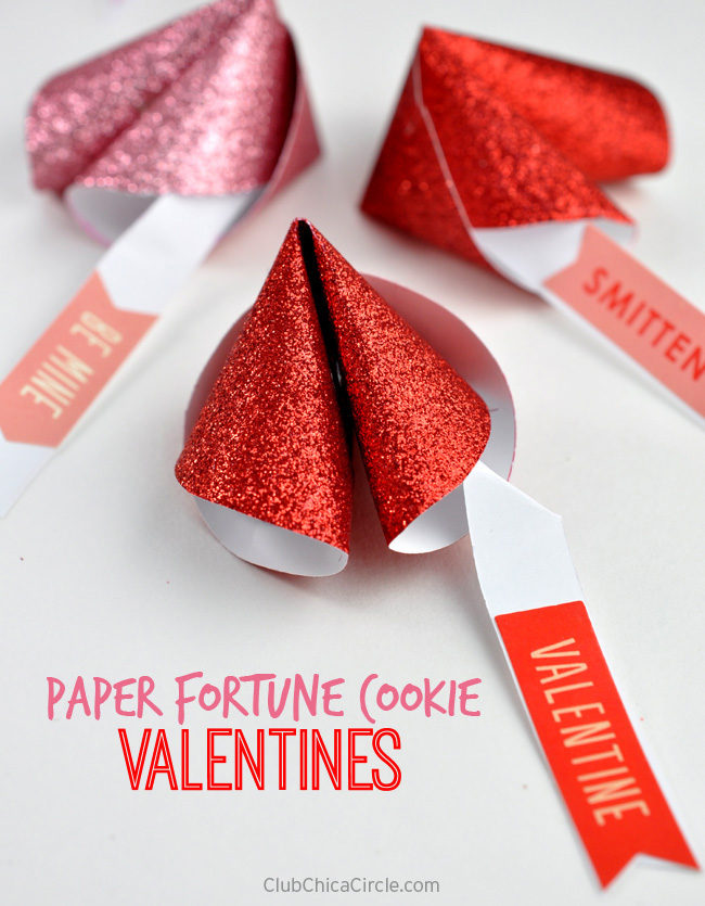 BFF-worthy Valentine's crafts for kids: Valentine's fortune cookie | Club Chica Circle