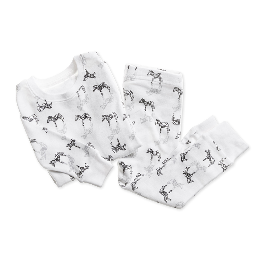 Black and white baby gifts: Zebra noir sleepwear | Aden and Anais