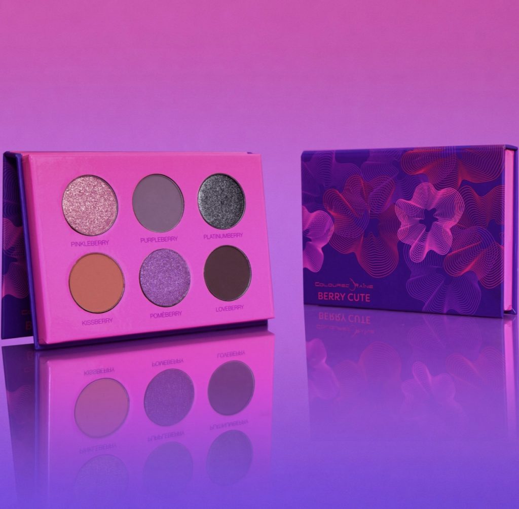 Coloured Rain high-pigment eyeshadow palettes | Favorite POC-owned beauty brands