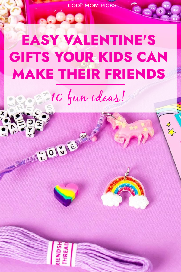 10 easy valentine's crafts + DIY gifts that kids can make for their friends