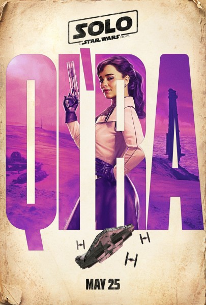 Solo: A Star Wars Saga with Emilia Clarke as Qira