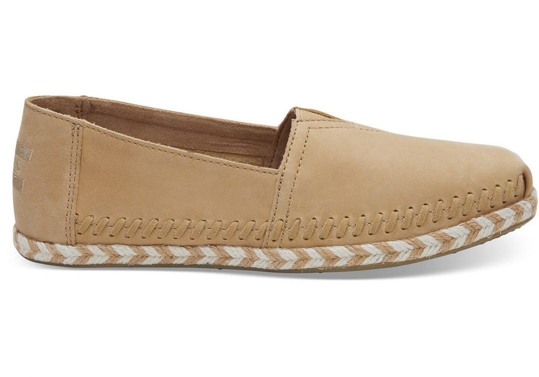 toms honey leather mules