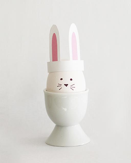 Easter egg printables: Printable bunny ears by Sweet Paul