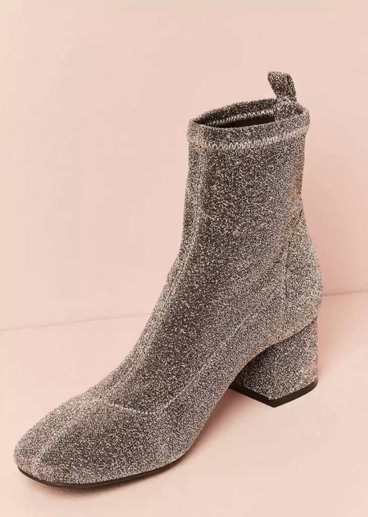 forever 21 metallic boots