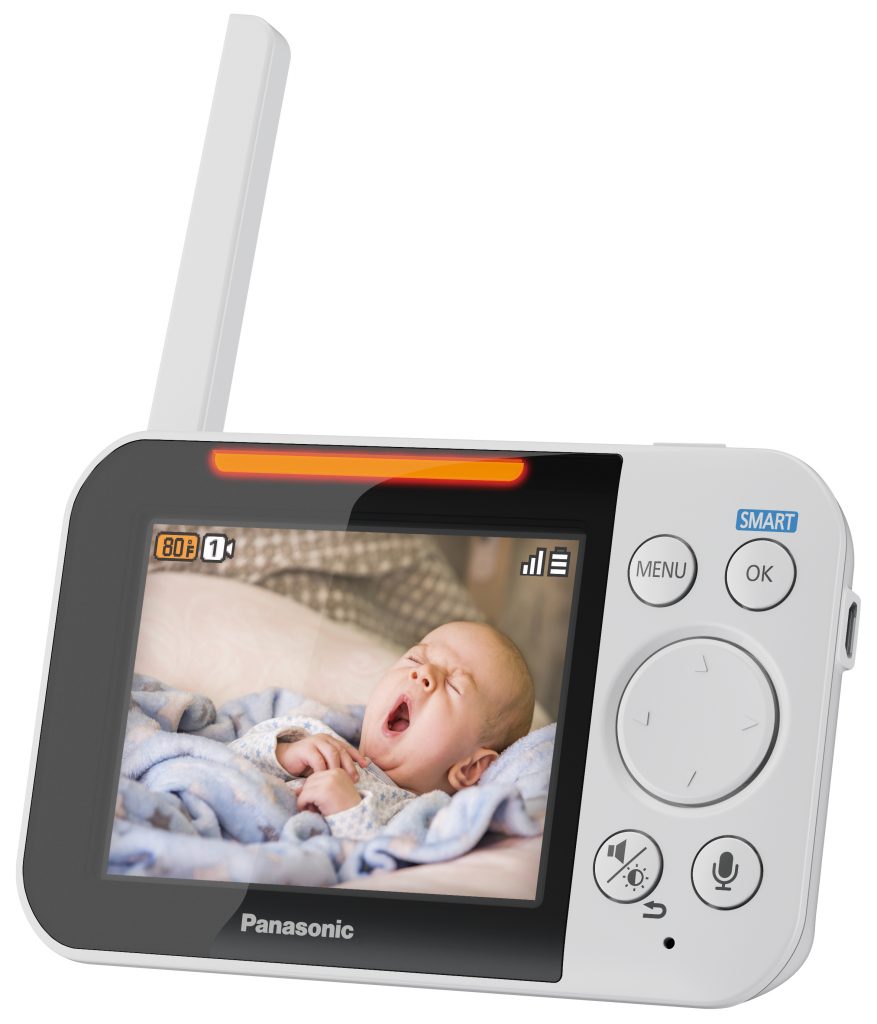 The Panasonic Long-Range Baby Monitor offers tons of features to give new parents peace of mind -- and sleep, themselves