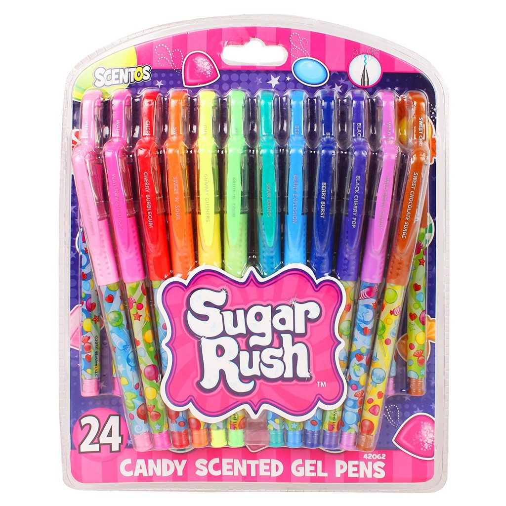 Non-candy Easter basket ideas: Sugar Rush candy-scented gel pens