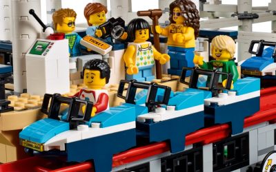 A look at the new LEGO Creator Expert Roller Coaster set. Just…wow.