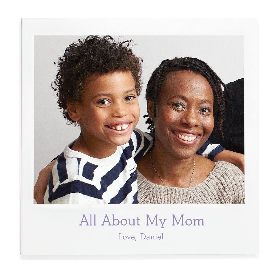 Personalized Mother's Day gifts: Personalized All About Mom Book | Pinhole Press