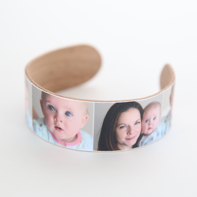 DIY Mother's Day gifts that kids can make: Popsicle Photo Bracelet by It's Always Autumn