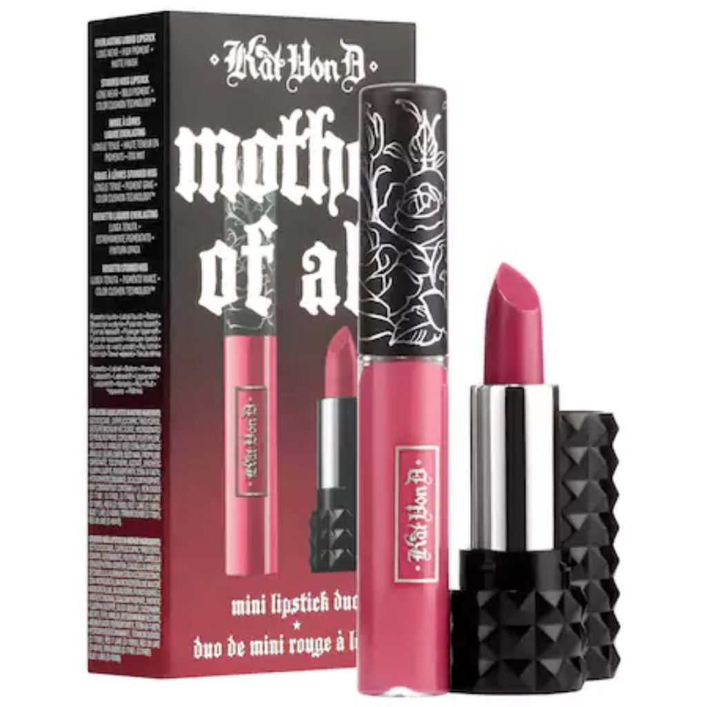 Kat Von D Mother of All Mini Lipstick Duo |Cool affordable Mother's Day gifts under $15