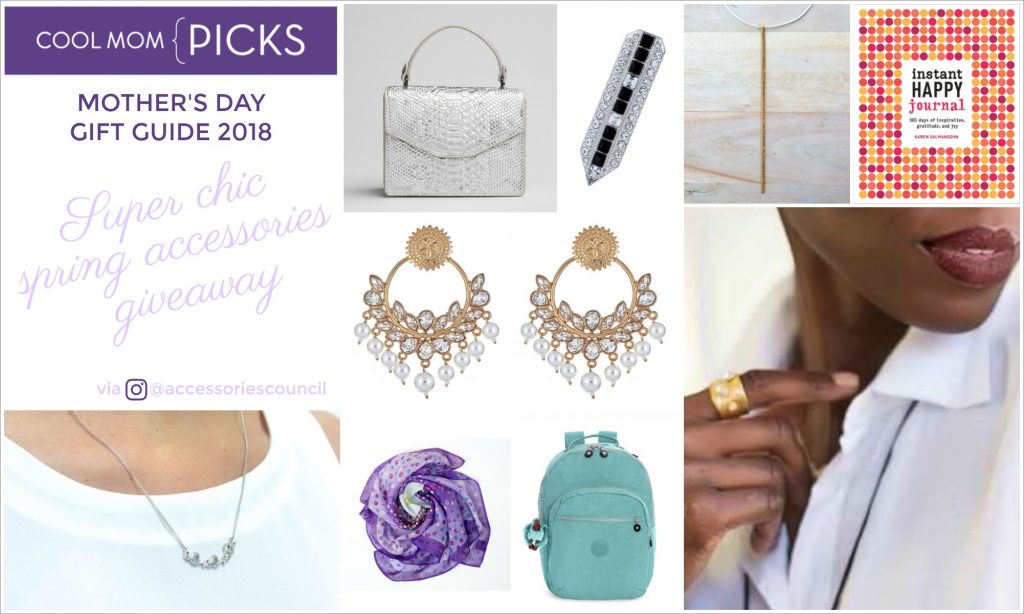 Mother's Day Gift Guide 2018 Giveaway | $820 value | Cool Mom Picks, courtesy The Accessories Council