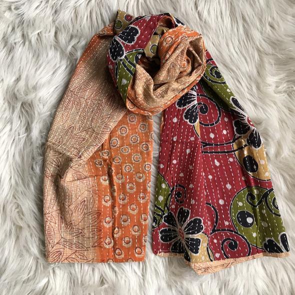 Mother's Day gifts that give back: Kantha turban at Kantha Bee