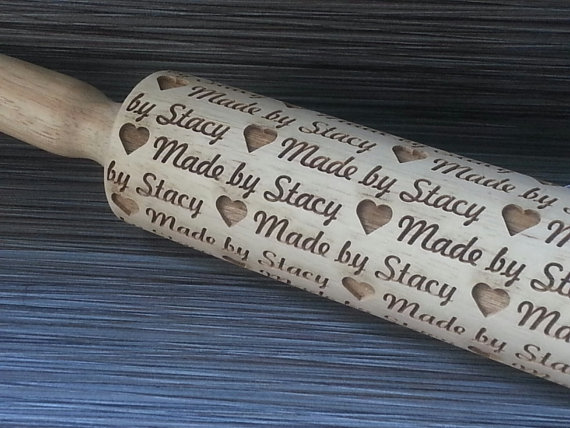 Personalized Mother's Day gifts: Personalized Rolling Pin | Sweet Rolling Pins