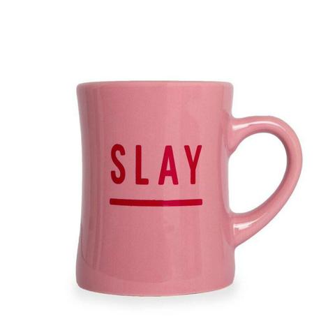 Slay Mug gives back 10% to Charity:Water and 10% to a charity of your choice | Mother's Day gifts that give back | Cool Mom Picks