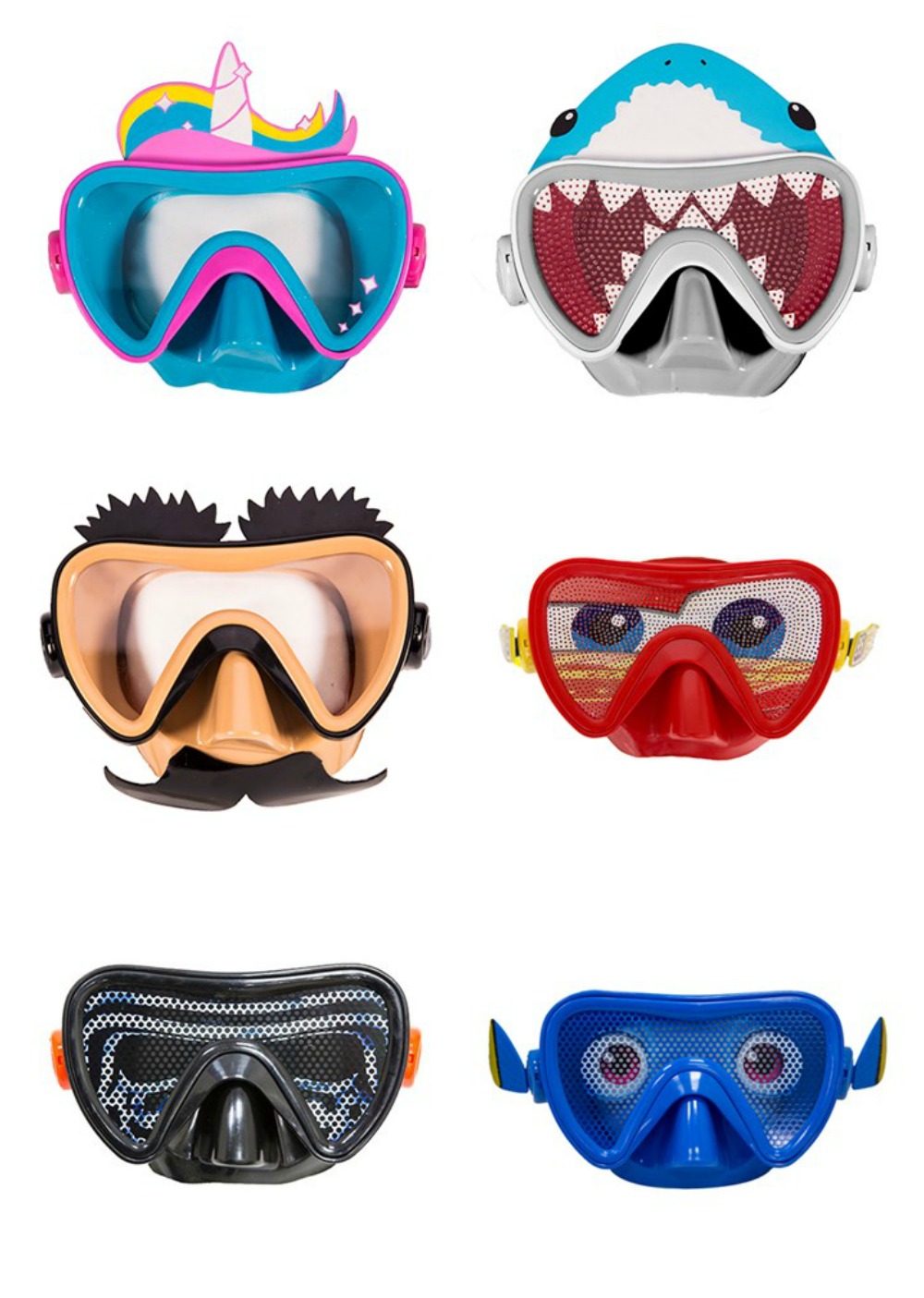 Silly swim masks that will be all the talk around the pool this summer