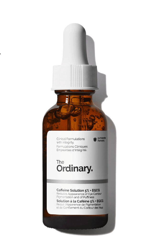 The Ordinary Skincare's caffeine + EGCG eye serum: Great price, great results