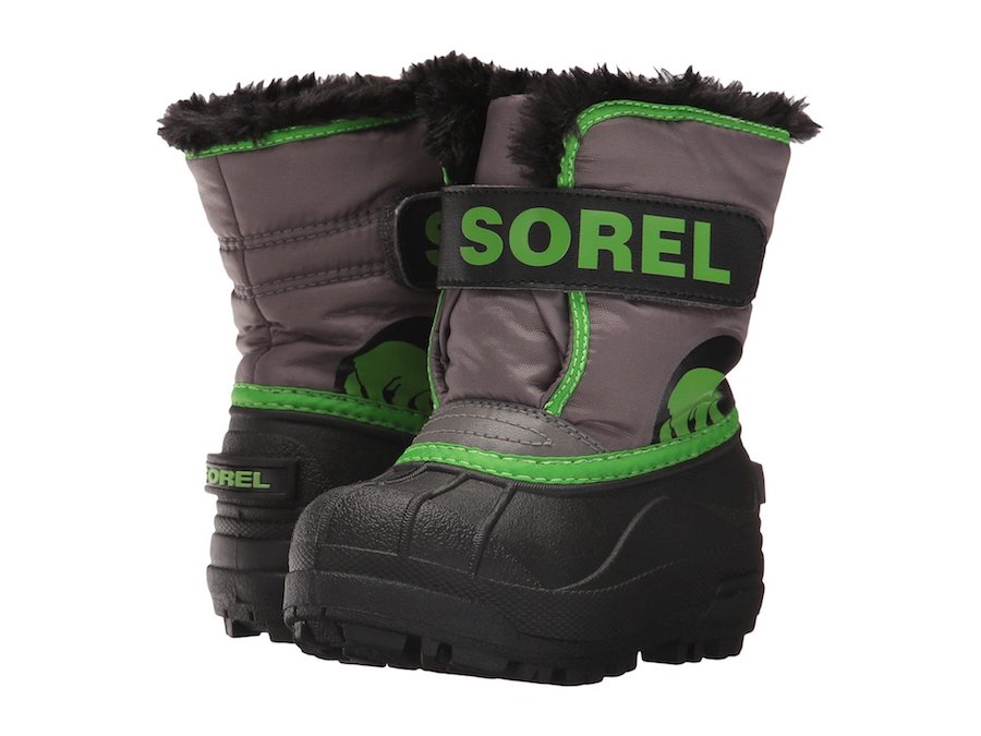 ZOMG sales! Kids SOREL snow boots at Zappos.