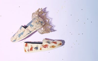 The new TOMS x Disney shoe collection is what happens when you think beyond glass slippers.