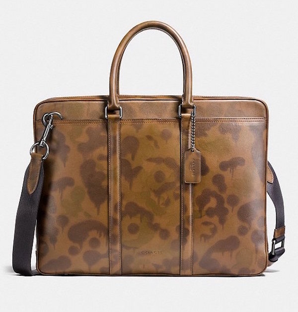 Best personalized Father's Day gifts: Monogrammed Slim Brief with Wild Beast Print by Coach