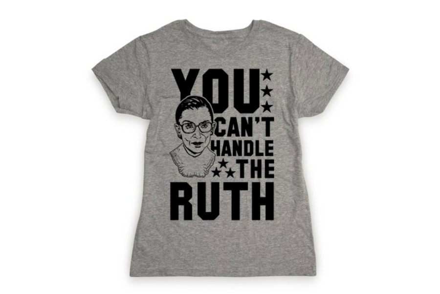 10 of the most awesome RBG t-shirts to celebrate the force that is Justice Ginsburg.