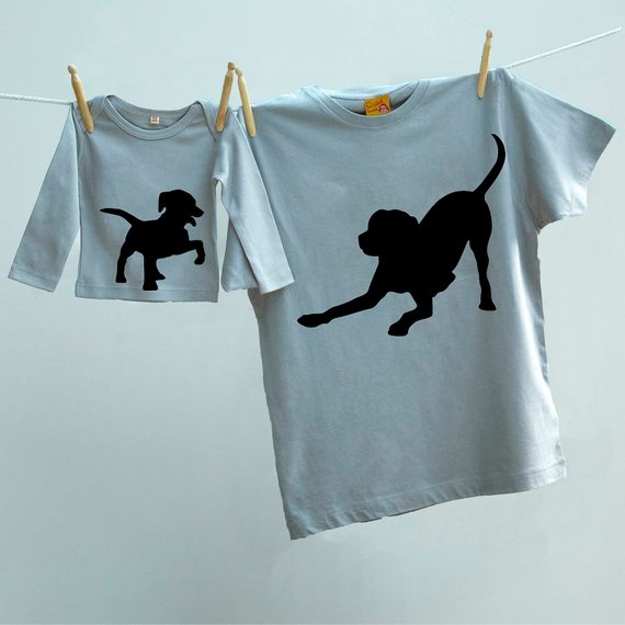 Daddy and me tees: Daddy and me dog and puppy tees | Twisted Twee